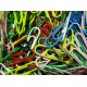 Paperclips, coloured, pkt/400