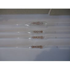 Volumetric pipette, glass, bulb type 2ml