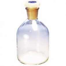 Bottle, reagent narrow mouth, 250ml,plastic stopper