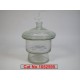 Desiccator, glass 150mm dia with s/c