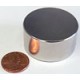 Magnet, Rare Earth (NIB), button 22mm dia x 10mm thick