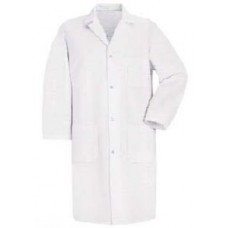 Coat, lab coat, second hand white, large, chest 117cm