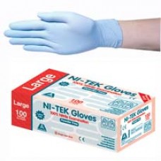 Gloves, Nitrile, large