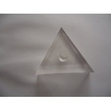 Refraction Block, equil. triangle, for Hodson Optical Kit