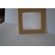 Diffraction Grating, holographic, large demonstration, in cardboard frame