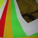Cardboard, fluoro, mixed colours  12 sheets