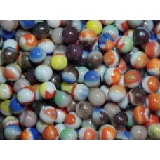 Marbles, glass,pkt/100