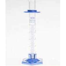 Measuring cylinder, glass, plastic base  25ml