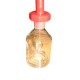 Bottle, glass 30ml clear glass pipette 