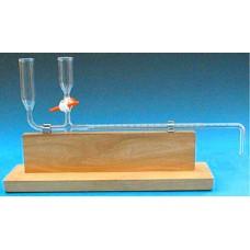 Potometer, Ganong's type,with stand and capillary tubes