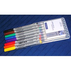Pen, OHP Marker, set of 8, water based