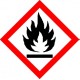 LABEL, Flammable, 50mm